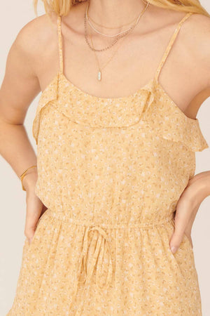 Dreamy and Floral Mini Dress