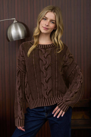 Favourite Cable Knit Sweater