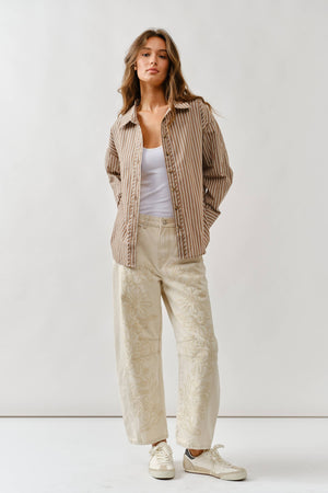 Structured Button Down