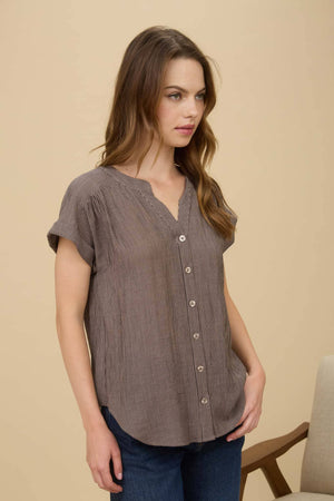 Celine Pinstripe Button Down Shirt