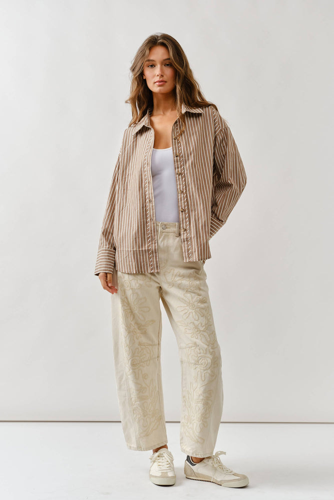 Structured Button Down