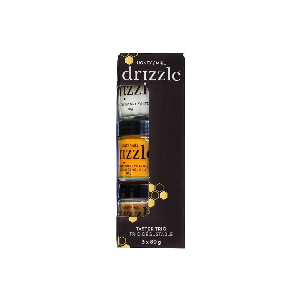 Drizzle Honey - Taster Trio - 3 x 80 g (3 x 2.8 oz)