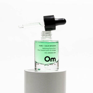 
                
                    Load image into Gallery viewer, Om Organics Skincare - Pure + Calm Infusion Refining Face Elixir
                
            