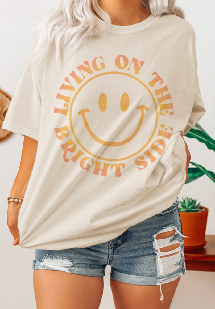 Living on the Brightside Retro T Shirt