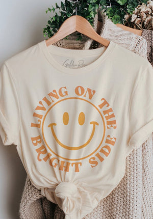 Living on the Brightside Retro T Shirt